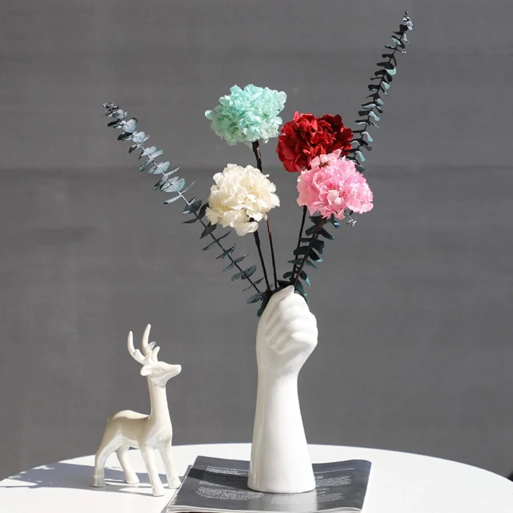 Modern Ceramic Flower Vase Hand