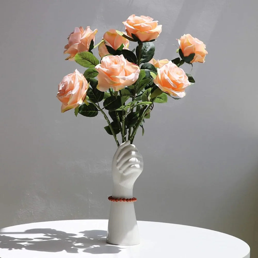 Modern Ceramic Flower Vase Hand